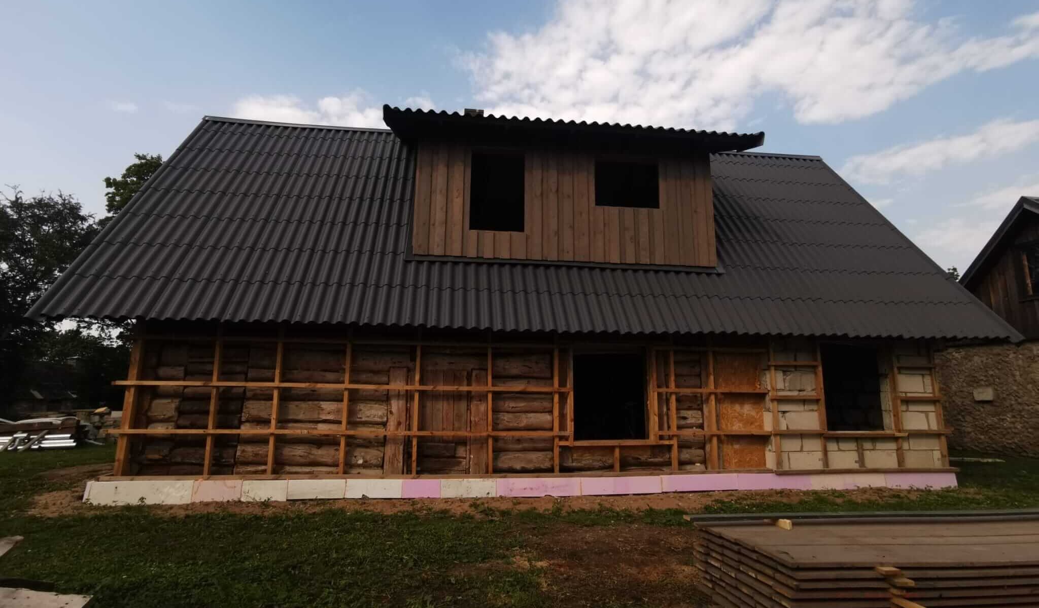 Klaaskiud soojustus PUR vaht soojustus