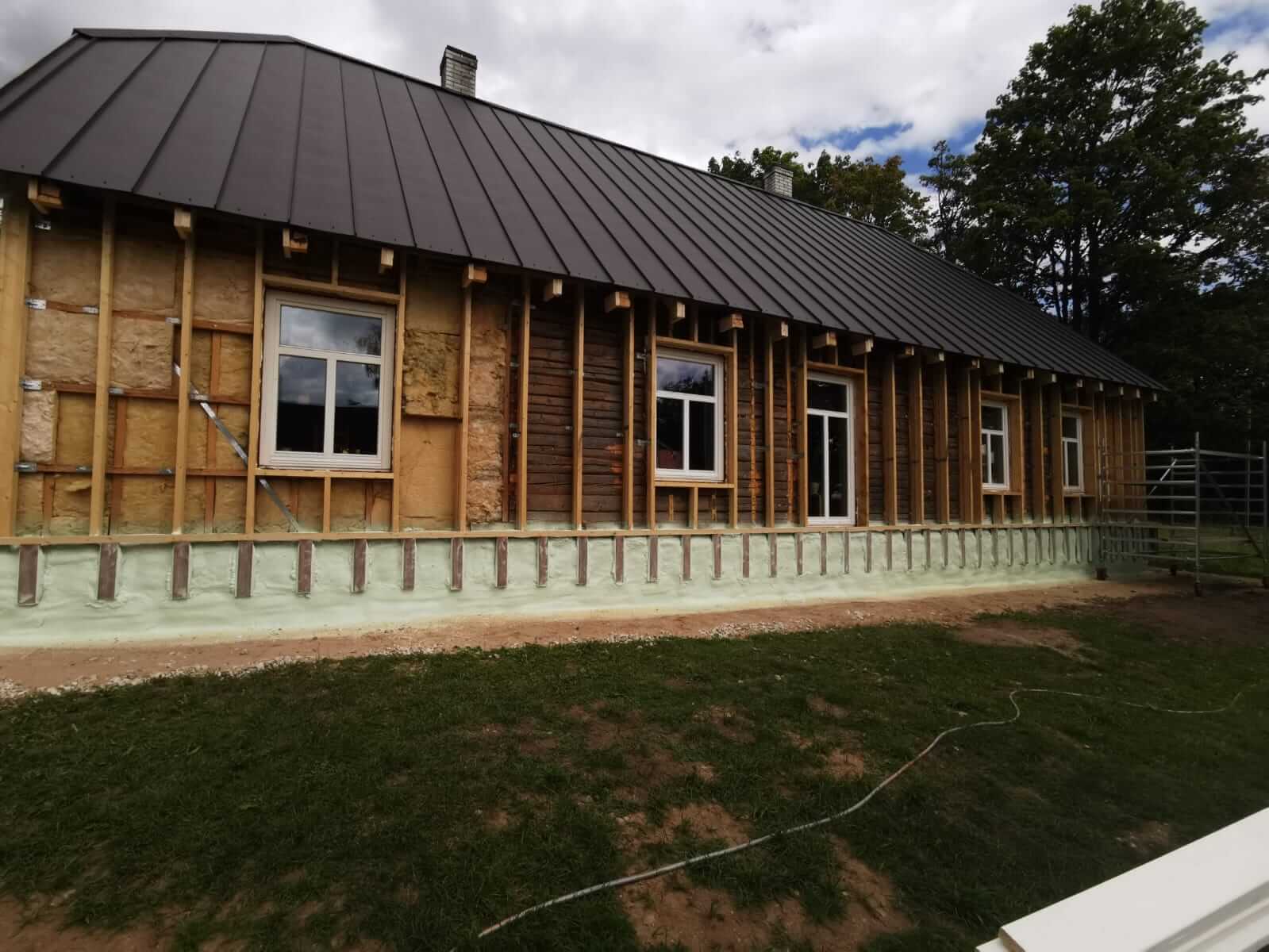 Pur vahuga soojustamine